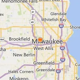 Medical College of Wisconsin Location Map - City View