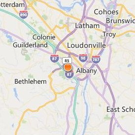 Memorial College of Nursing Location Map - City View