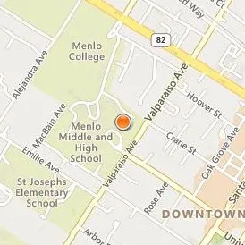 Menlo College Location Map - Street View