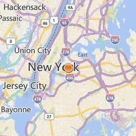 Miami Ad School New York Location Map - City View