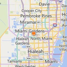 Miami Lakes Educational Center and Technical College Location Map - City View