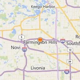 Michigan School of Psychology Location Map - City View