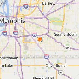 Mid South Christian College Location Map - City View