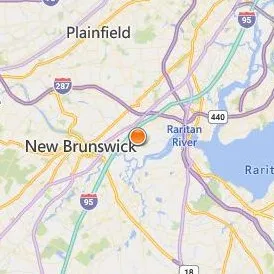 Middlesex College Location Map - City View
