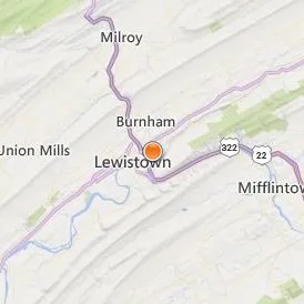 Mifflin County Academy of Science and Technology Location Map - City View