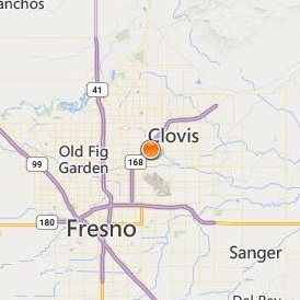 Milan Institute Clovis Location Map - City View