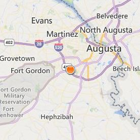 Miller Motte Technical College Augusta Location Map - City View
