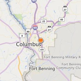 Miller Motte Technical College Columbus Location Map - City View