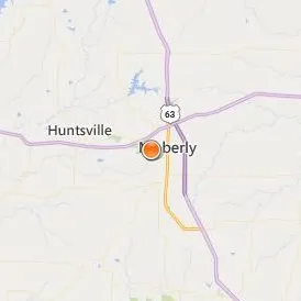 Moberly Area Community College Location Map - City View