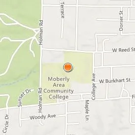Moberly Area Community College Location Map - Street View