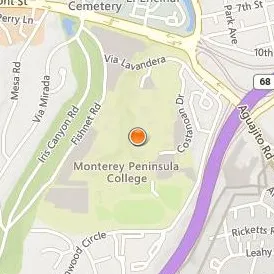 Monterey Peninsula College Location Map - Street View