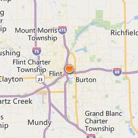 Mott Community College Location Map - City View