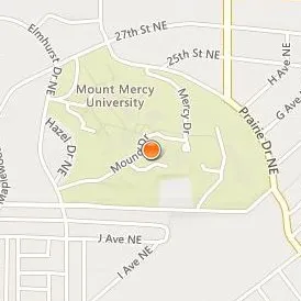 Mount Mercy University Location Map - Street View