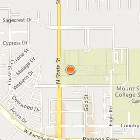 Mt San Jacinto Community College District Location Map - Street View