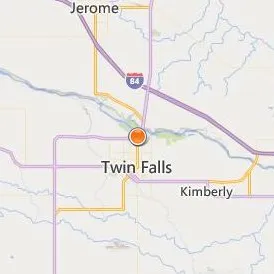 Aveda Institute Twin Falls Location Map - City View