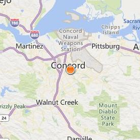 Mt. Diablo Adult Education Mt. Diablo USD Location Map - City View