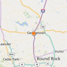 National American University Georgetown Location Map - City View