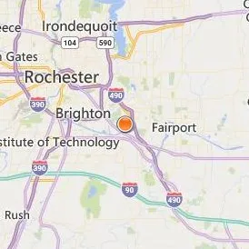 Nazareth College Location Map - City View