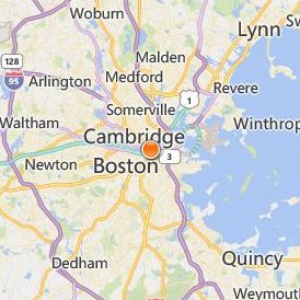 New England College of Optometry Location Map - City View