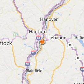 New England School of Hair Design Location Map - City View