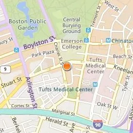 New England Law Boston Location Map - Street View