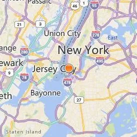 New York Law School Location Map - City View
