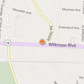 No Grease Barber School Location Map - Street View