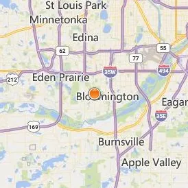Normandale Community College Location Map - City View