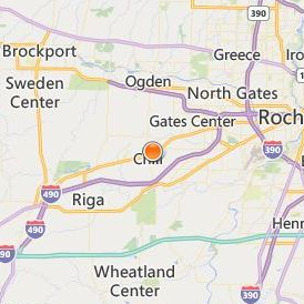 Northeastern Seminary Location Map - City View