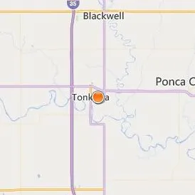Northern Oklahoma College Location Map - City View
