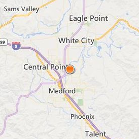 Northwest College Medford Location Map - City View