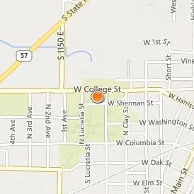 Oakland City University Location Map - Street View