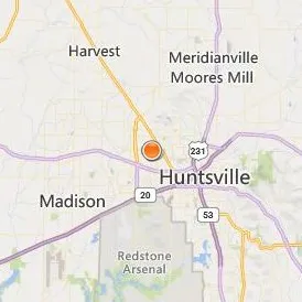 Oakwood University Location Map - City View