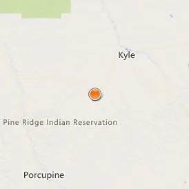 Oglala Lakota College Location Map - City View