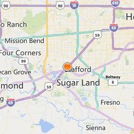 Ogle School Hair Skin Nails Stafford Location Map - City View