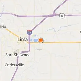Ohio State University Lima Location Map - City View