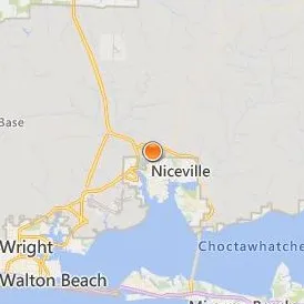 Northwest Florida State College Location Map - City View