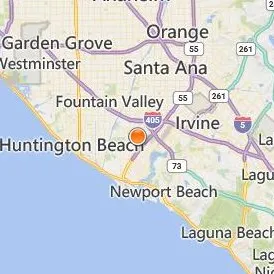 Orange Coast College Location Map - City View
