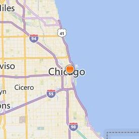 Pacific College of Oriental Medicine Chicago Location Map - City View