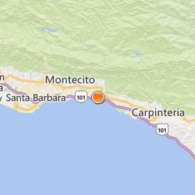 Pacifica Graduate Institute Location Map - City View
