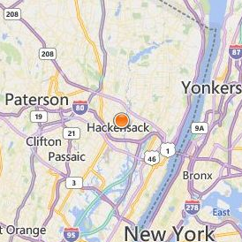 Parisian Beauty School Location Map - City View