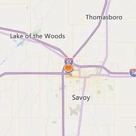 Parkland College Location Map - City View
