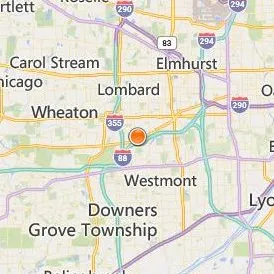 Paul Mitchell the School Lombard Location Map - City View