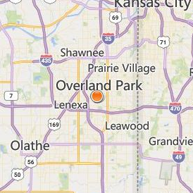 Paul Mitchell the School Overland Park Location Map - City View
