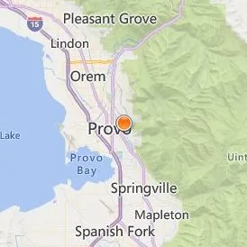 Paul Mitchell the School Provo Location Map - City View