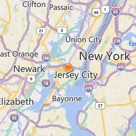 P C Age Jersey City Location Map - City View