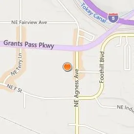 Phagans Grants Pass College of Beauty Location Map - Street View