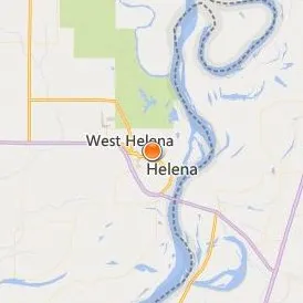 Phillips Community College of the University of Arkansas Location Map - City View