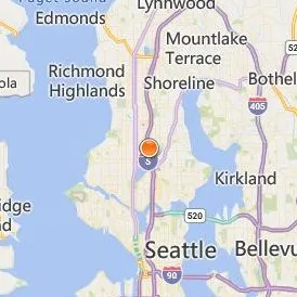 Pima Medical Institute Seattle Location Map - City View