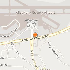 Pittsburgh Institute of Aeronautics Location Map - Street View